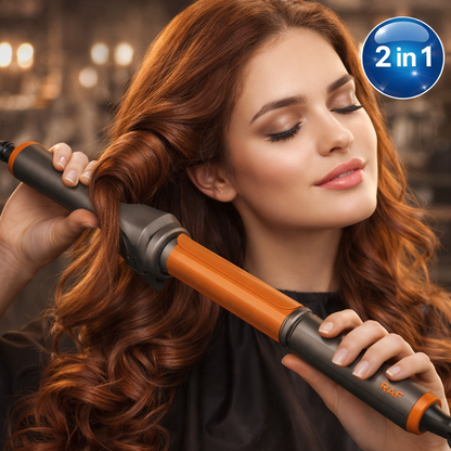 Italian GHD™ Professional 2-in-1 Hair Styler – Effortless Curls