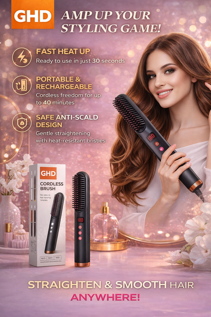 Italian GHD™ Smart Wireless Hair Brush