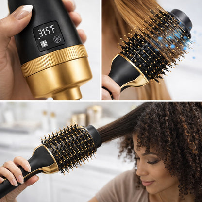 LuxGlow™ Italian 3-in-1 Ionic Hair Styler
