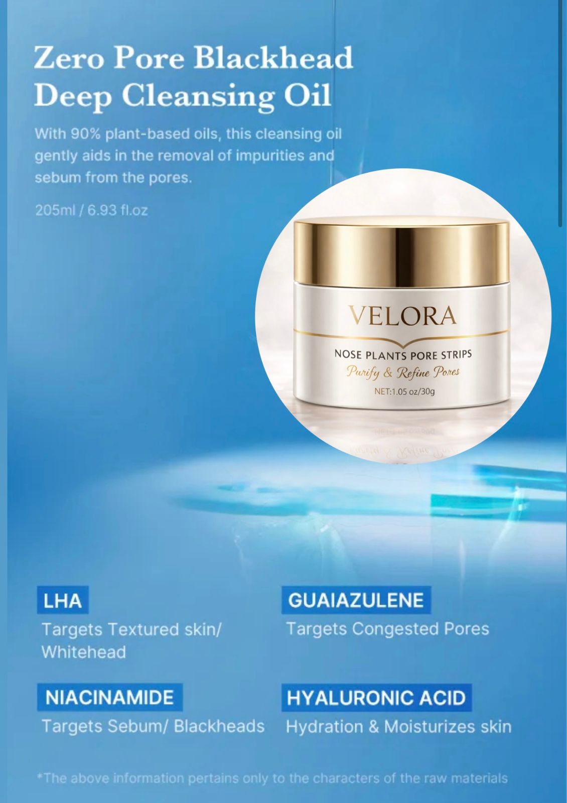 Velora™ Nose Pore Strips - German Formula